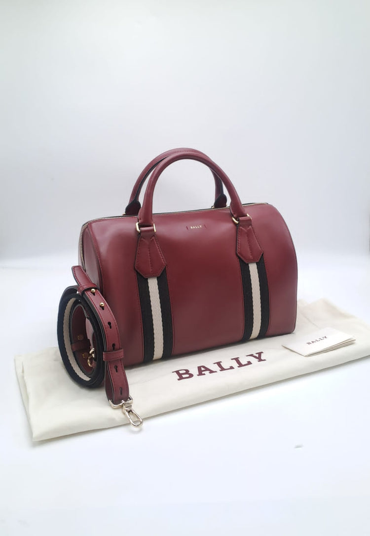 Bally Alana garnet / maroon Boston