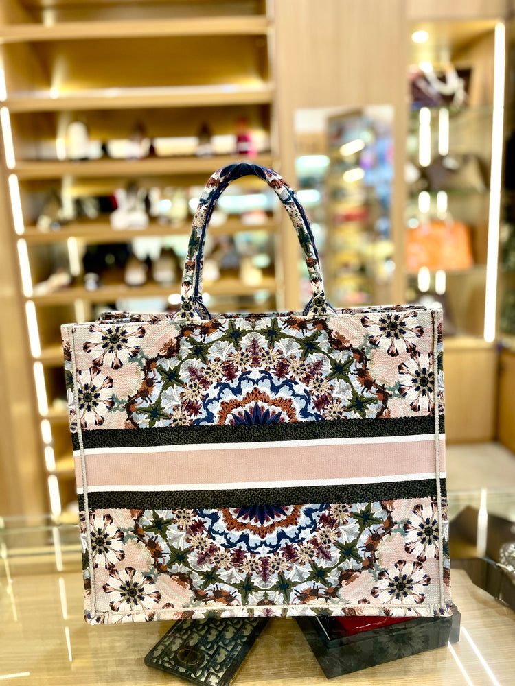 Christian dior Book Calleidoscope Tote Bag