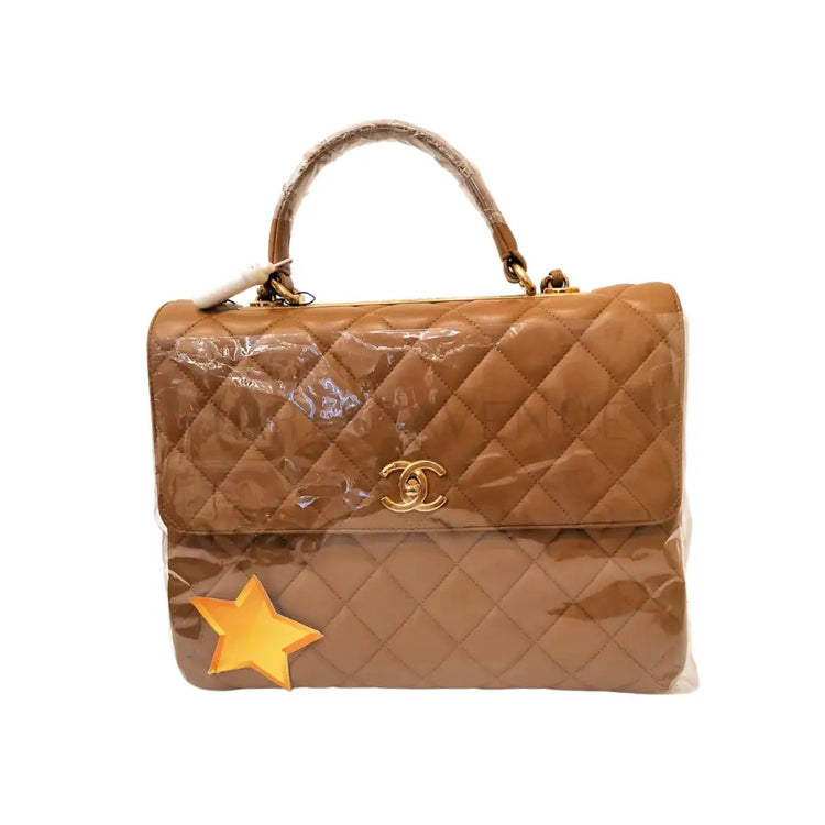 Chanel Coco Handle Brown Big 2016 Handbag