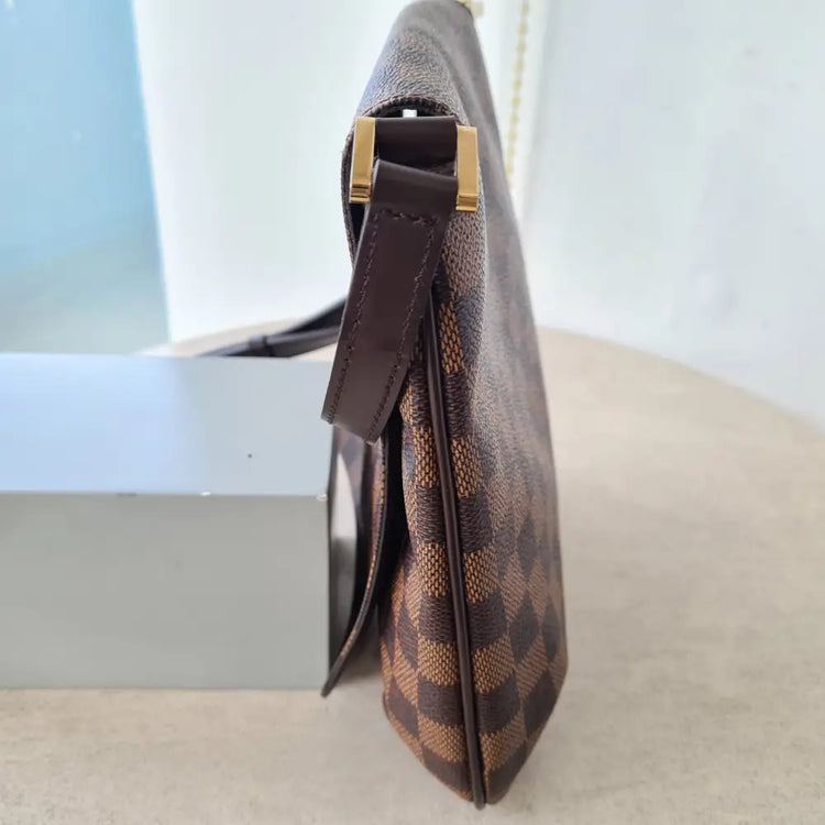 Damier Ebene Musette Salsa Pm Shoulder Bag