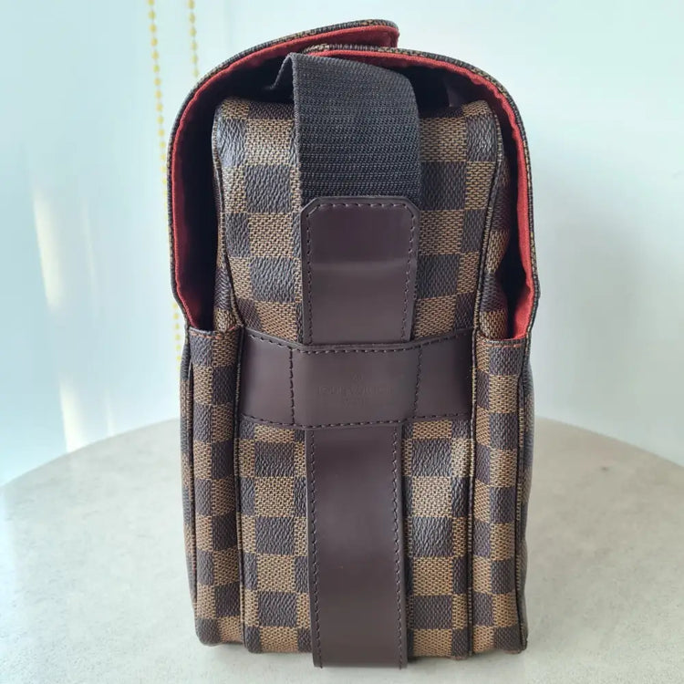 Damier Ebene Naviglio Crossbody Bag 2004