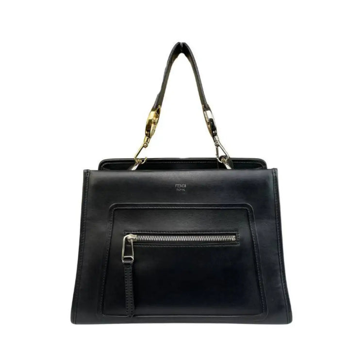 Fendi Runaway Small Black Shw Handbag
