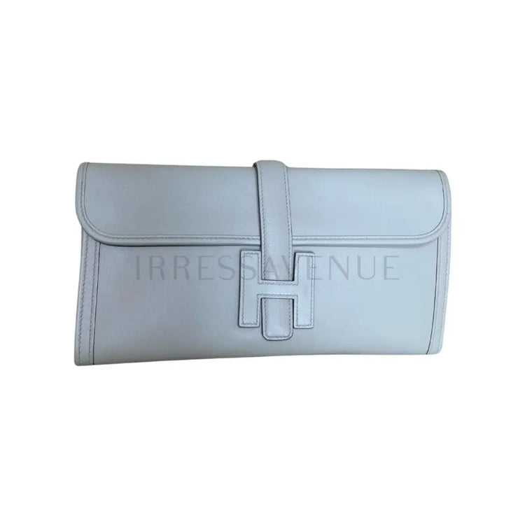 Hermes Jige Elan 29 Beton Swift #X 2016 Pouch & Clutch