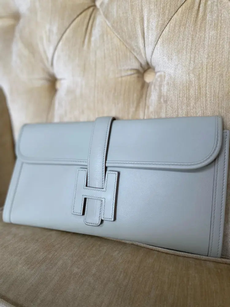 Hermes Jige Elan 29 Beton Swift #X 2016 Pouch & Clutch