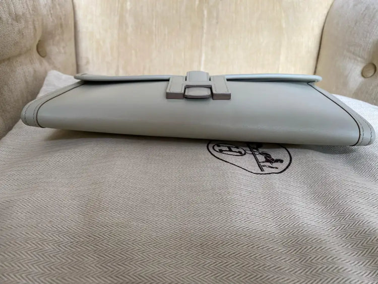Hermes Jige Elan 29 Beton Swift #X 2016 Pouch & Clutch