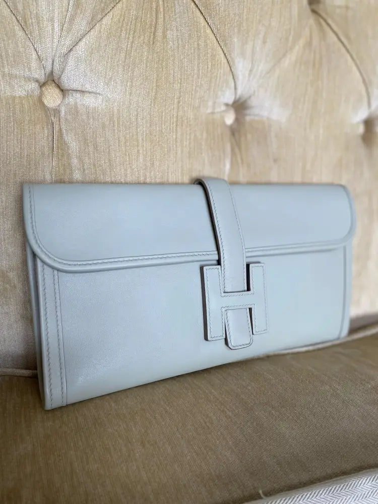 Hermes Jige Elan 29 Beton Swift #X 2016 Pouch & Clutch
