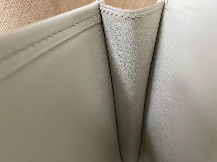 Hermes Jige Elan 29 Beton Swift #X 2016 Pouch & Clutch