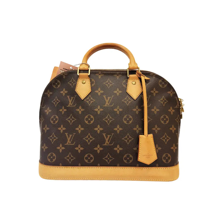 Louis Vuitton Alma Pm Canvas Monogram Brown 2010 Handbag