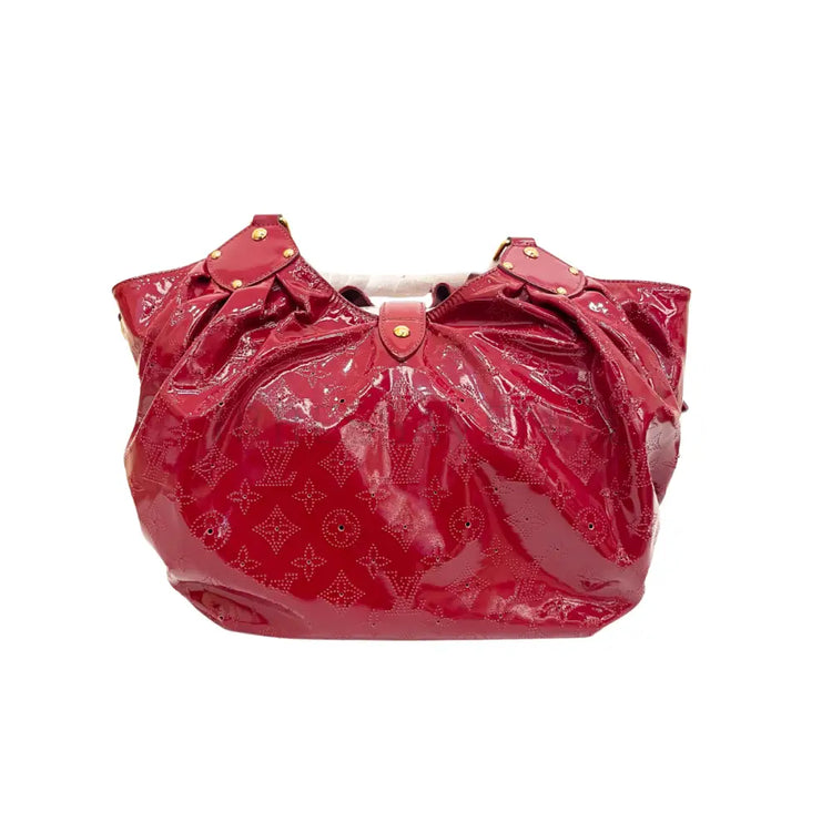 Louis Vuitton Mahina Patent Leather Red 2007 Shoulder Bag