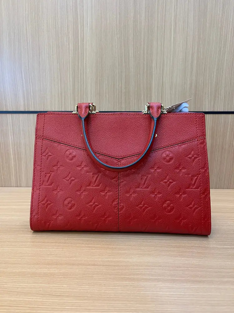 Louis Vuitton Sully Pm Red Monogram 2018 Shoulder Bag