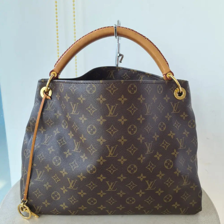 Monogram Artsy Mm Hobo Bag Hand