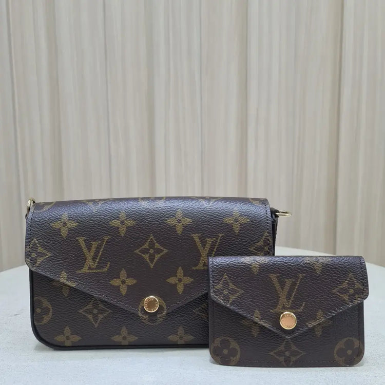 Monogram Felicie Strap & Go Crossbody Bag