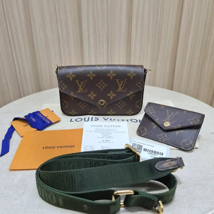 Monogram Felicie Strap & Go Crossbody Bag
