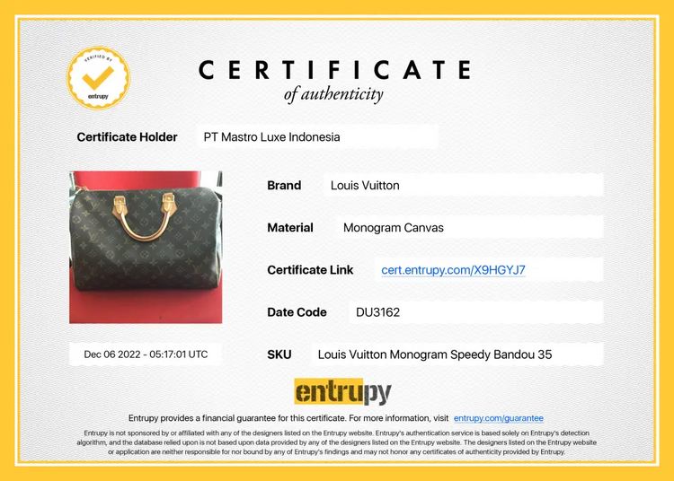 Monogram Speedy Bandou 35 Shoulder Bag Crossbody
