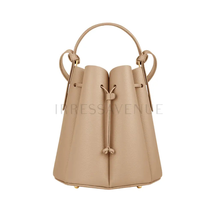 Polene Numero Huit Beige Bucket Bag