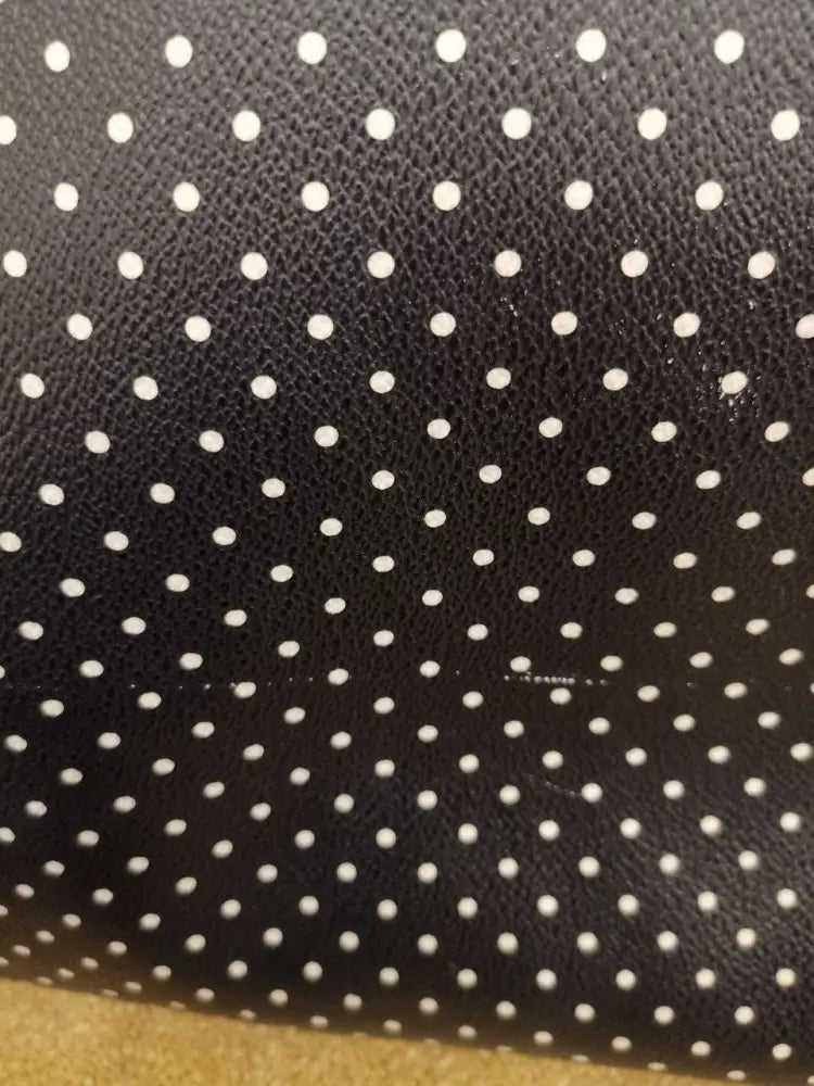 Tory Burch Kerrington Shopper Tote In Viva Mini Dot Black & White Bag