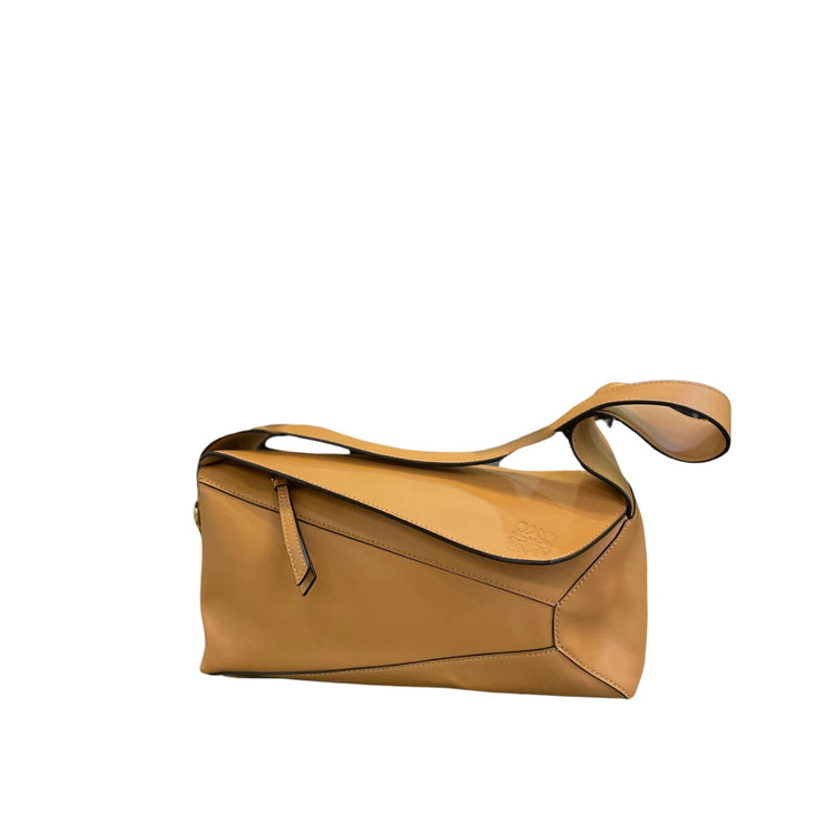 Loewe Puzzle Hobo Warm Dessert/Brown