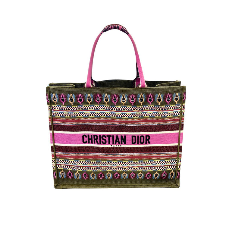 Dior Book Tote Large Multicolour