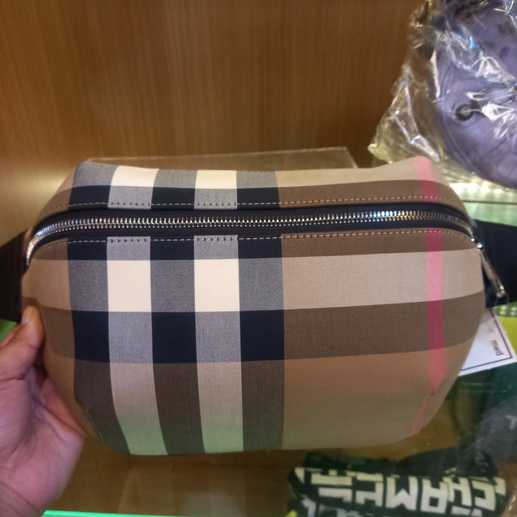 BURBERRY MD SONNY waist bag checkered