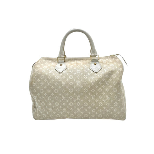 LV Speedy 30 Monogram Minilin Ivory