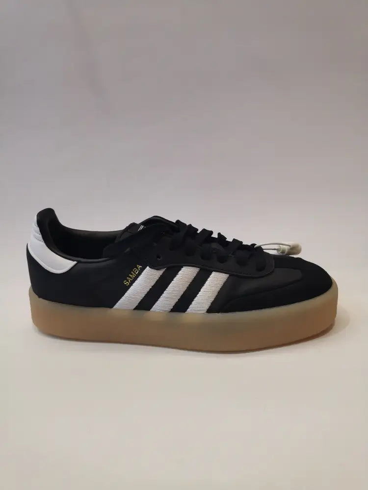 Adidas Samba With Gum Sole All Black Shoes