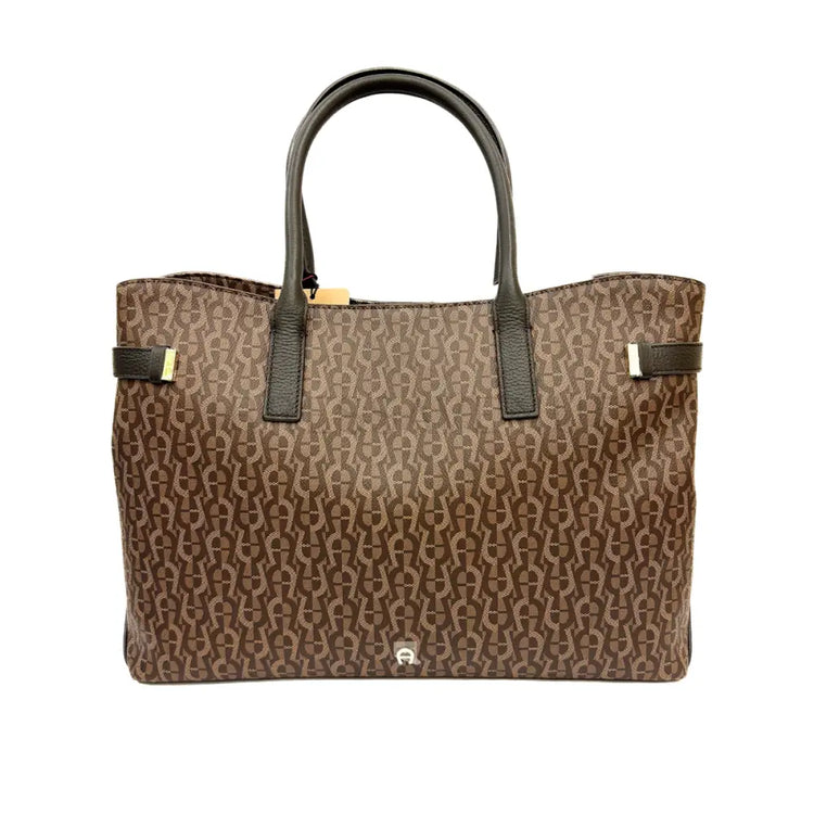 Aigner Tote Monogram Large Bag