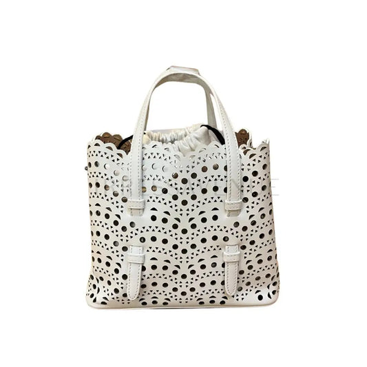 Alaia Mina 20 White 2024 Handbag