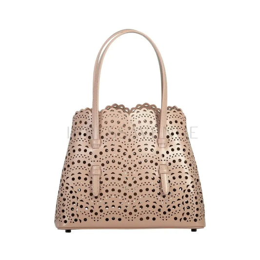 Alaia Mina 25 ⁠Sabble Round Cut Handbag