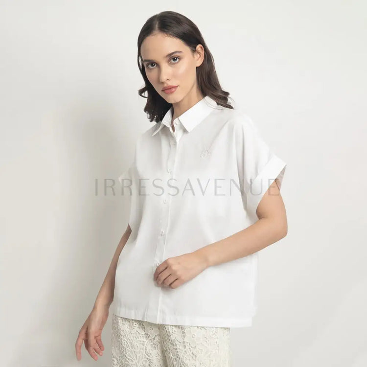 Anala Top White L/Xl Clothing