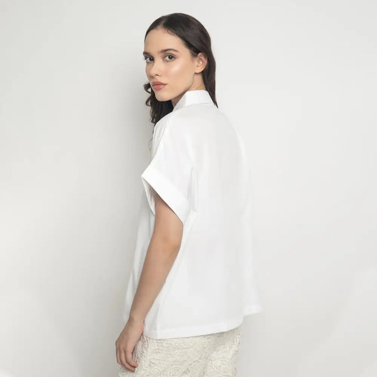 Anala Top White L/Xl Clothing