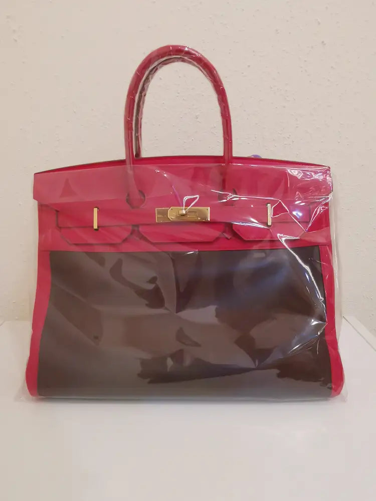 B35 Rouge Vif Swift Amazonia Stamp C (1991) Handbag