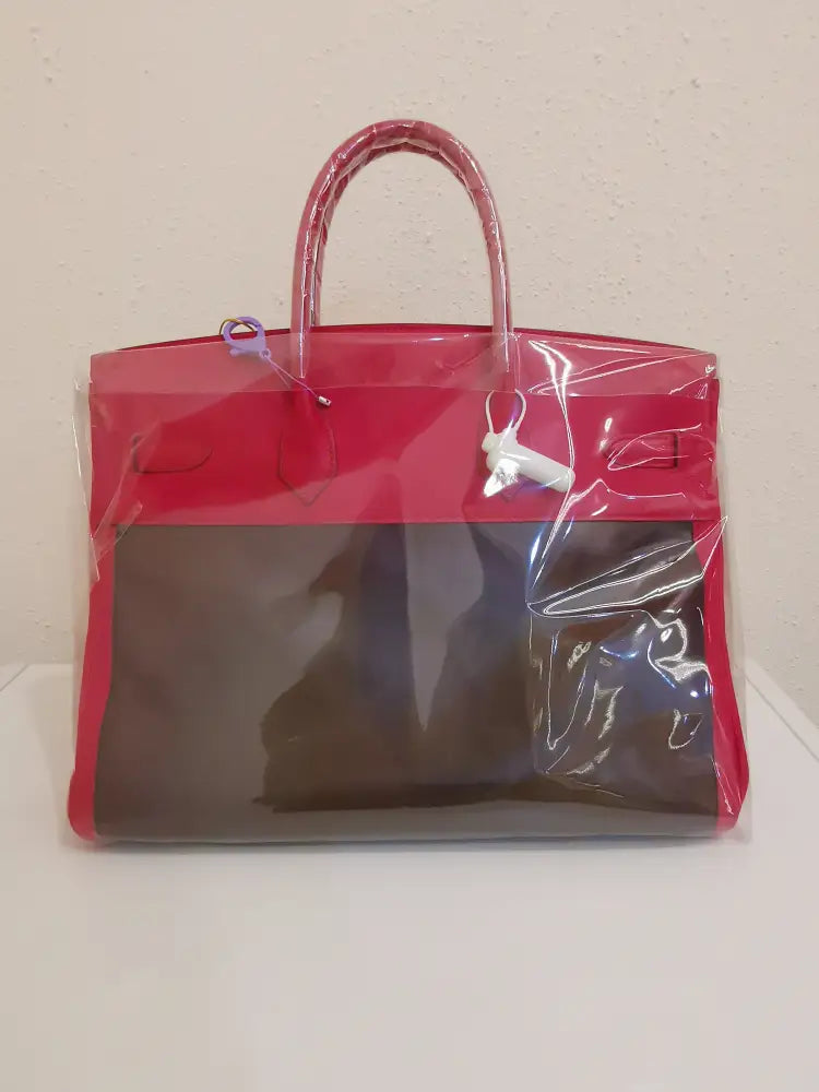 B35 Rouge Vif Swift Amazonia Stamp C (1991) Handbag