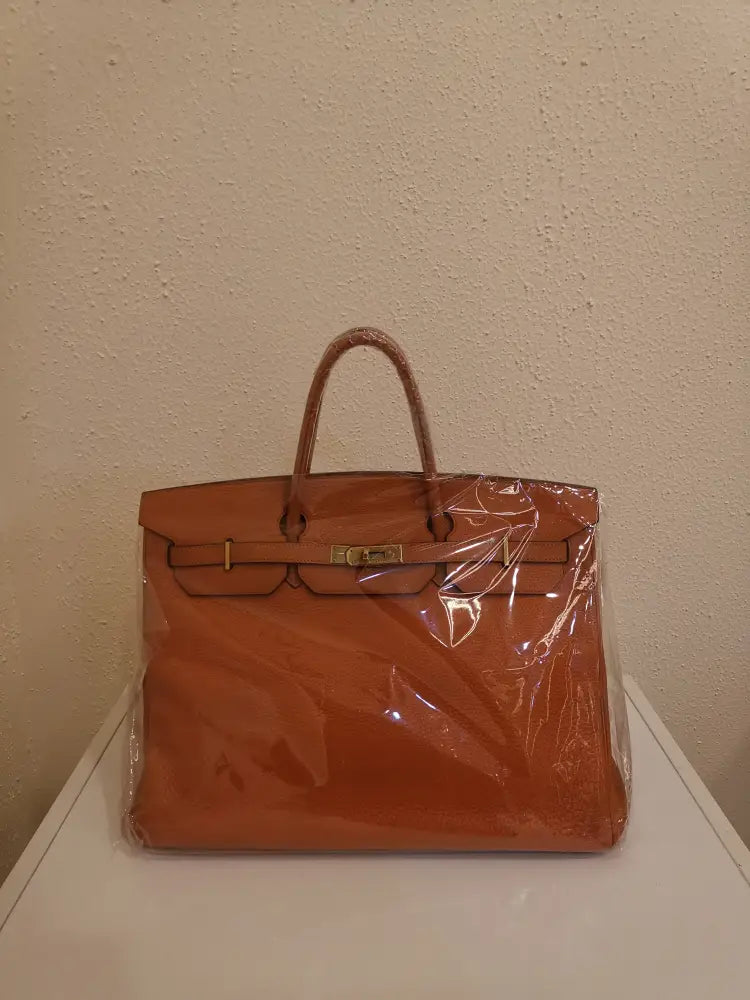 B40 Orange Togo Ghw Stamp G (2003) Handbag