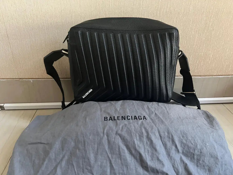 Balenciaga Black Car New Camera Bag For Men