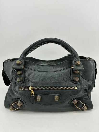 Balenciaga City Reguler Giant Antracite 2011 Crossbody Bag