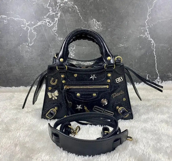 Balenciaga Neo Mini Classic With Pins Crossbody Bag