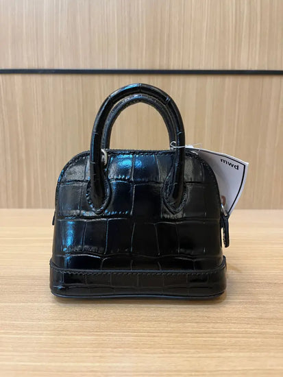 Balenciaga Ville Mini Croco Black 2024 Bag