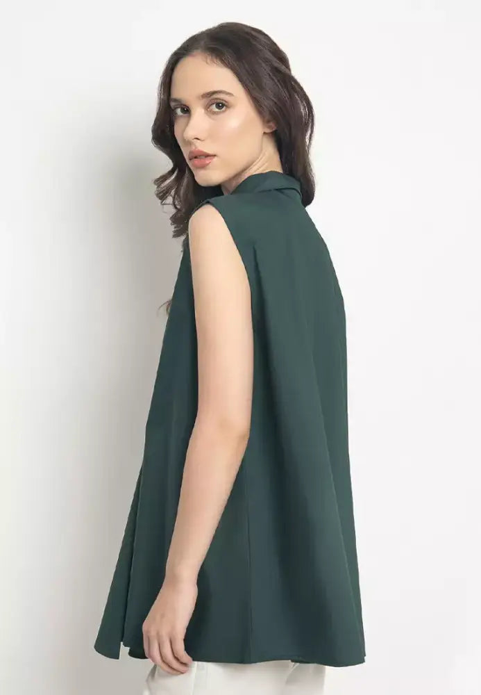 Bhuvi Top By Sroja Studio Emerald Xl