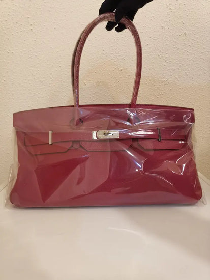 Birkin Shoulder Rubis Tgo Phw Stamp N (2010) Bag