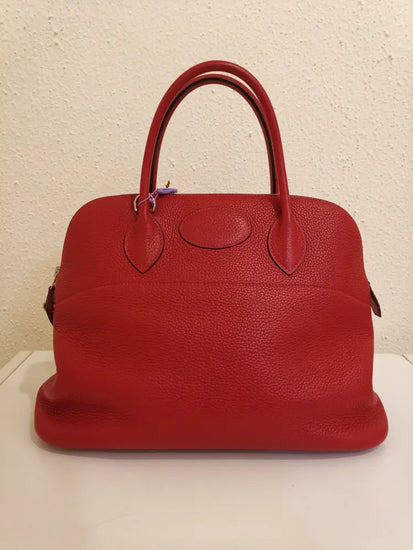 Bolide 35 Rouge Garance Togo Phw Stamp P (2012) Handbag