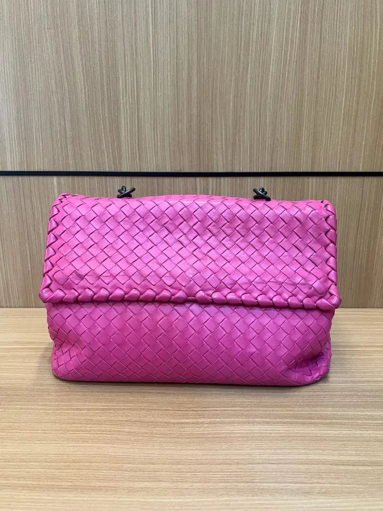 Bottega Veneta Pink Small Shoulderbag Shoulder Bags