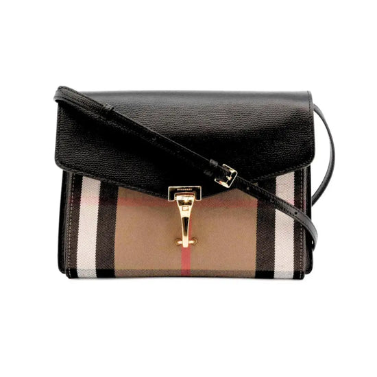 Burberry Small Macken Crossbody Black Bag