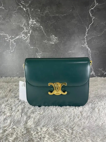 Celine College Triomphe Amazone Ghw Crossbody Bag