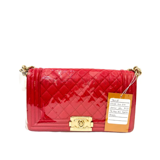 Chanel Boy Pink Crossbody Bag