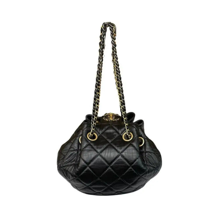 Chanel Bucket Bag Black