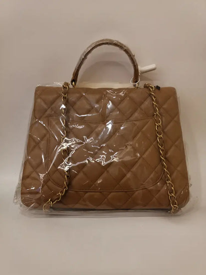 Chanel Coco Handle Brown Big 2016 Handbag