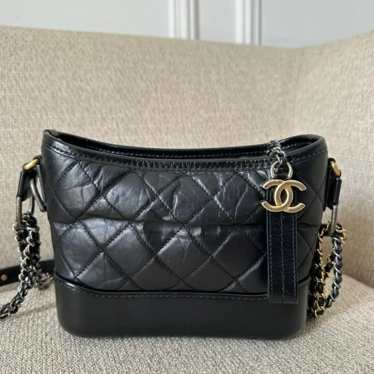 Chanel Gabrielle Small Black Crossbody Bag