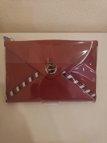 Chanel Red Airline Envelope Clutch Phw #22 Crossbody Bag