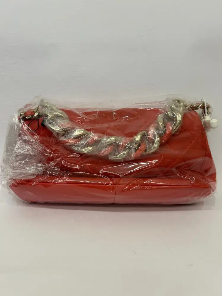 Chanel Red Flapbag Handbag