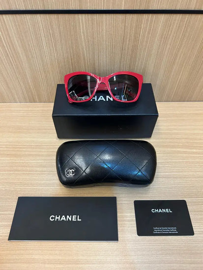 Chanel Sunnies 5313 Sunglasses In Red